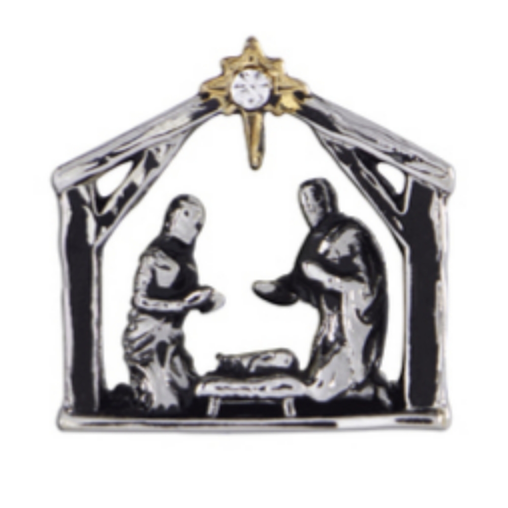 Origami Owl Swarovski Crystal Nativity Charm